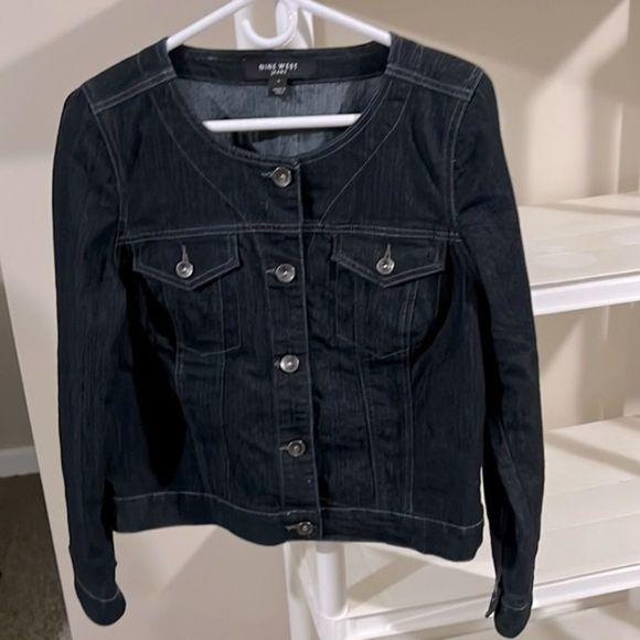 Nine West Jean jacket never worn - Picture 1 of 3